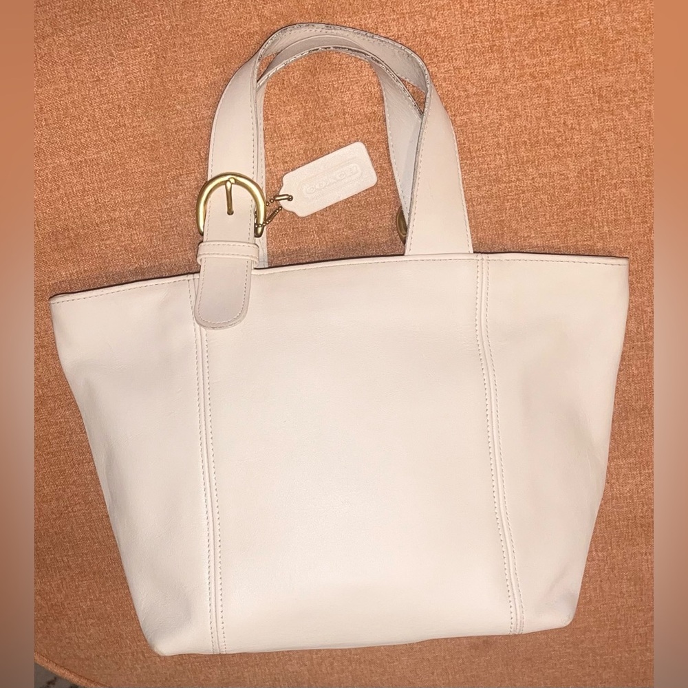 Vintage Coach Waverly Tote